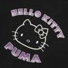 Puma X Графическая детская футболка Hello Kitty Мягкая Удобная Милая Модная Дышащая С коротким рукавом Обычная футболка Женские топы Черный 631613-01