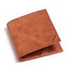Leather Craftsman Margot Bifold No No Genuine Coin Italian Leather Wallet MG007 BR (Margaux) Men's Wallet, Hooks, Gusset, Leather, Slim, Purse,