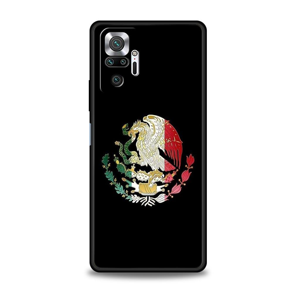 Чехол для телефона с флагом Мексики Для Xiaomi Redmi Note 14 13 12 Pro Plus 5G 9S 9 10 11 4G 14C 13C 12C 10C 9C 9A Мягкий чехол