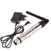 Lixada 2.4G ISM DMX512 Wireless Male XLR Transmitter Receiver LED Lighting for Stage