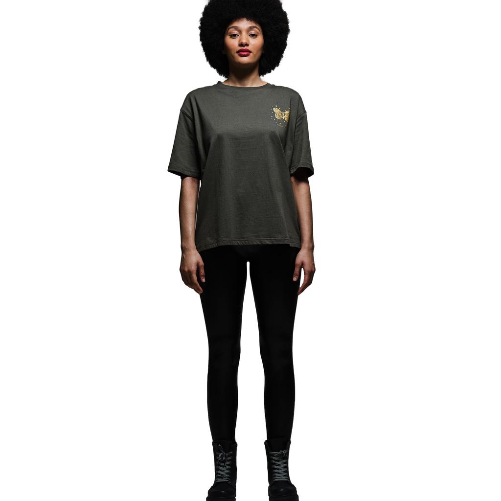 Regatta Женская/женская футболка Christian Lacroix Bellegarde с принтом бабочки на спине