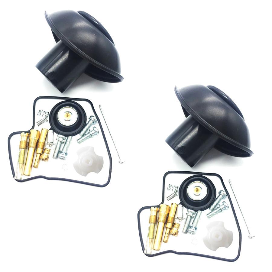 2 Sets Carburetor Repair Kit Rebuild Rebuild Diaphragm For Honda VLX600 VT VLX 600