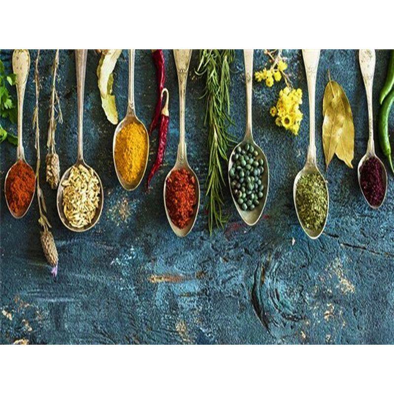 Kitchen Decor Diamond Painting Foods Spice 5D Diy Diamond Embroidery Cross Stitch Kit Coffee Mosaic Wall Art Rhinestone Posters