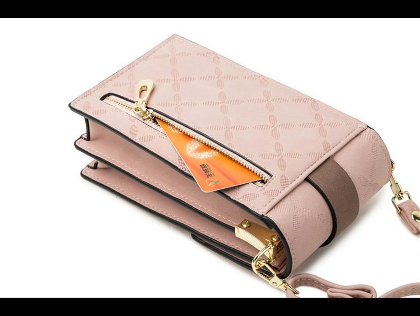 Маленькая квадратная сумка на одно плечо Prettyzys Pureti Retro - универсальная сумка для мобильного телефона через плечо