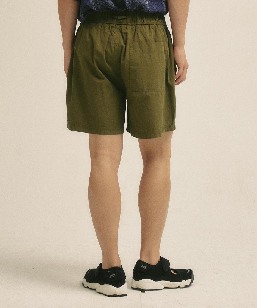 Мужские шорты Billalei Daily Easy Cotton - Глубокий оливковый