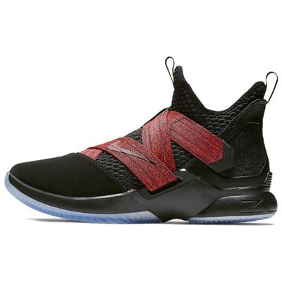 Кроссовки LeBron Zoom Soldier 12 Черные Красные AO2609-003