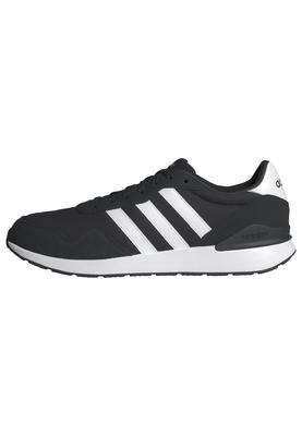 Adidas Run 60s Унисекс Основной черный Размер см 4.0 Кроссовки, Взрослый, OMT69, Черный/Обувной белый/Основной (JR6622), 27,0