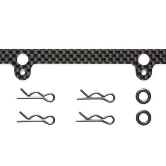 Tamiya Hop Up Options Carbon Body Mount Member for Touring Car Rear RC Parts 54783 No.1783 OP.1783