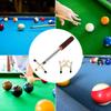 Retractable Billiard Bridge Stick Pool Table Billiards Cue Bridge Stick with Replaceable Bridge Head 12.8-60" Expandable Pools