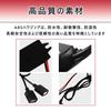 Convert USB Port Expansion Car USB Power Adapter Dual Module Buck Regulator Car Converter Black