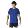 Basic Practice T-Shirt, Short Sleeve, Moisture-Wicking, Quick-Drying, Unisex, V2MAB230, Surf Blue/Jet Blue