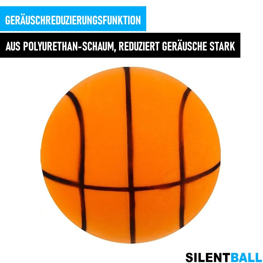 SILENTBALL Бесшумный баскетбольный мяч Тихий мяч для тренировок в помещении Без покрытия