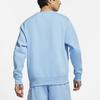 Nike Повседневный флисовый пуловер, мужские топы, синий BV2663-436