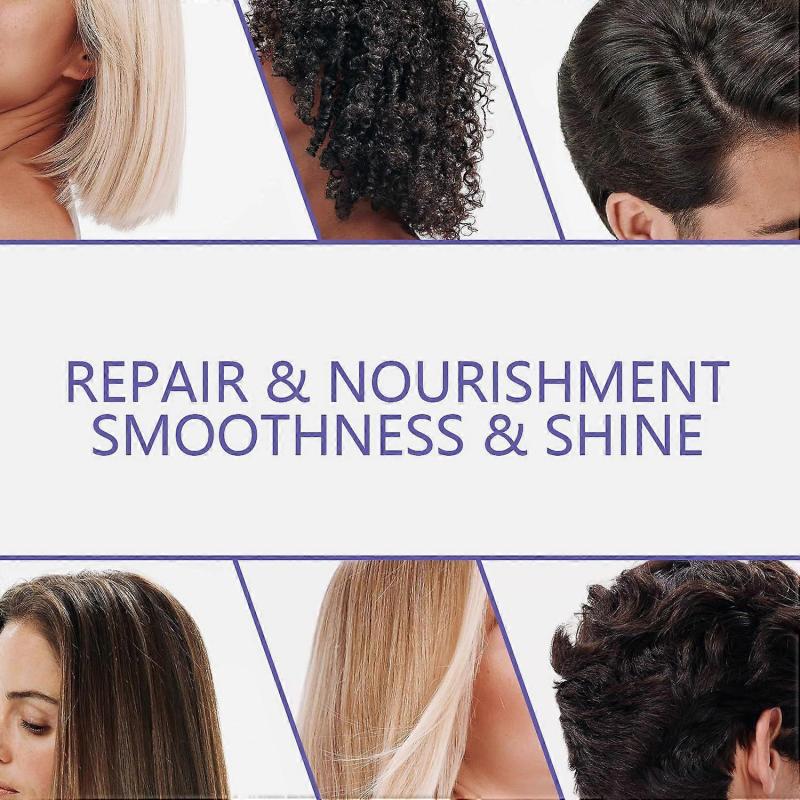 Lavender Hair Shampoo and Conditioner Set, Smoothing And Volumizing Shampoo Lavender Nourishing Shampoo Herbal Shampoo For Scalp Vitality And Gentle C