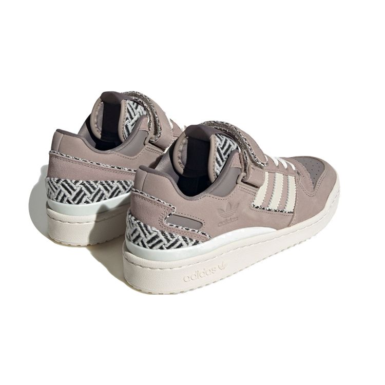 adidas Forum Low Criss-Cross Pattern - Женские кроссовки Taupe Oxide Brown Vapor-Grey Off-White GY0020