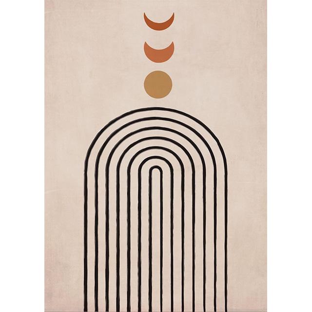 Абстрактная Бохо Небесная Коллекция Принты Постер Холст Картина Современное Настенное Искусство Картина Для Гостиной Спальни Домашнее Украшение