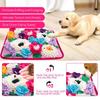 Interactive Snuffle Mat Dogs - Slow Feeder Puzzle Toy Small Medium Breeds Non-Slip Portable Treat Dispensing Pad In