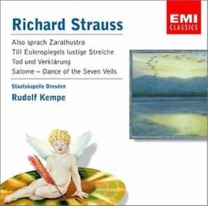 CD РИХАРД ШТРАУС - STAATSKAPELLE DRE - Так говорил Заратустра • Тиль Уленшпигель 724357475624 EMI Classics 2001 UK Классика Б/У