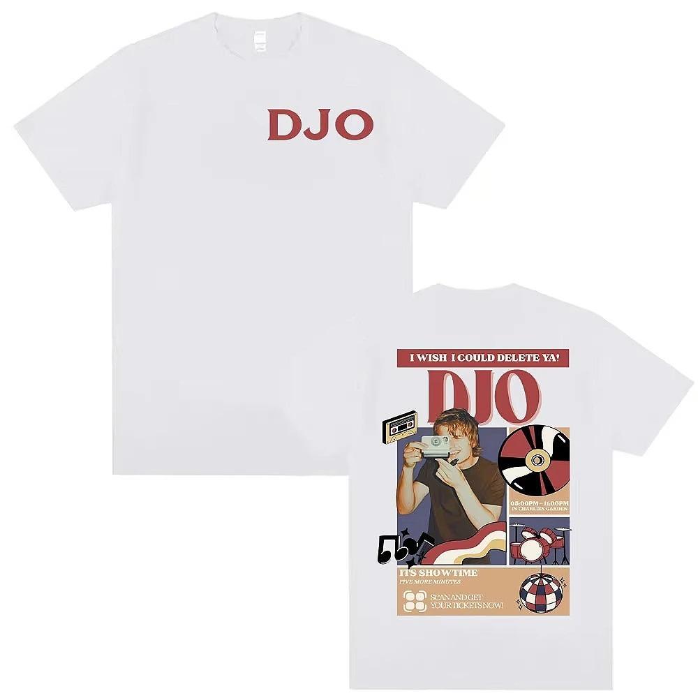 Djo Back on You Tour 2026 Музыкальный Концерт Футболка Джо Керри Подарок Новым Фанатам Футболки Мужские Женские Харадзюку Хлопок Модная Футболка