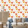 Animal motif wallpaper for living room and bedroom 50x1000