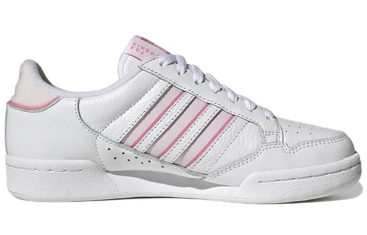 adidas Женские Continental 80 Stripes 'Белый Прозрачно-Розовый'