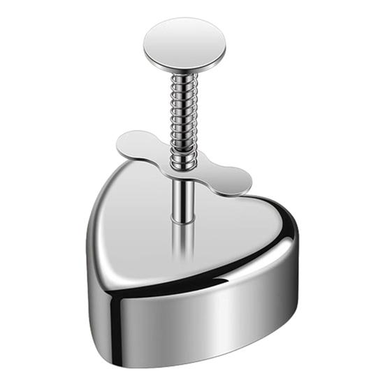 Форма для онигири из нержавеющей стали, устройство для приготовления рисовых шариков для суши, круглая, в форме звезды, цветка, для бенто, пресс для риса, кухонный инструмент, безопасный для пищевых продуктов, для пирогов, котлет, салатов