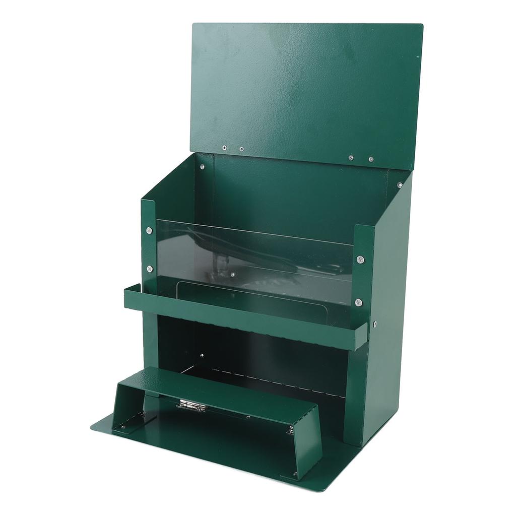 Металлическая кормушка для белок с прозрачной акриловой пластиной, стол для пикника для питомцев, собранный кормовой ящик для уличного сада