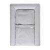 CANDIDE - Mat' Confort Changing Mat, Support Belt, Easy To Clean, Made In France, 70x50cm (Heather Grey)