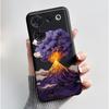 Для ZTE nubia Z50 Ultra Z50Ultra Чехол Эстетичный Милый Кот Мультфильмы Черный Матовый Мягкий Силиконовый Чехол Ударопрочная Задняя Крышка