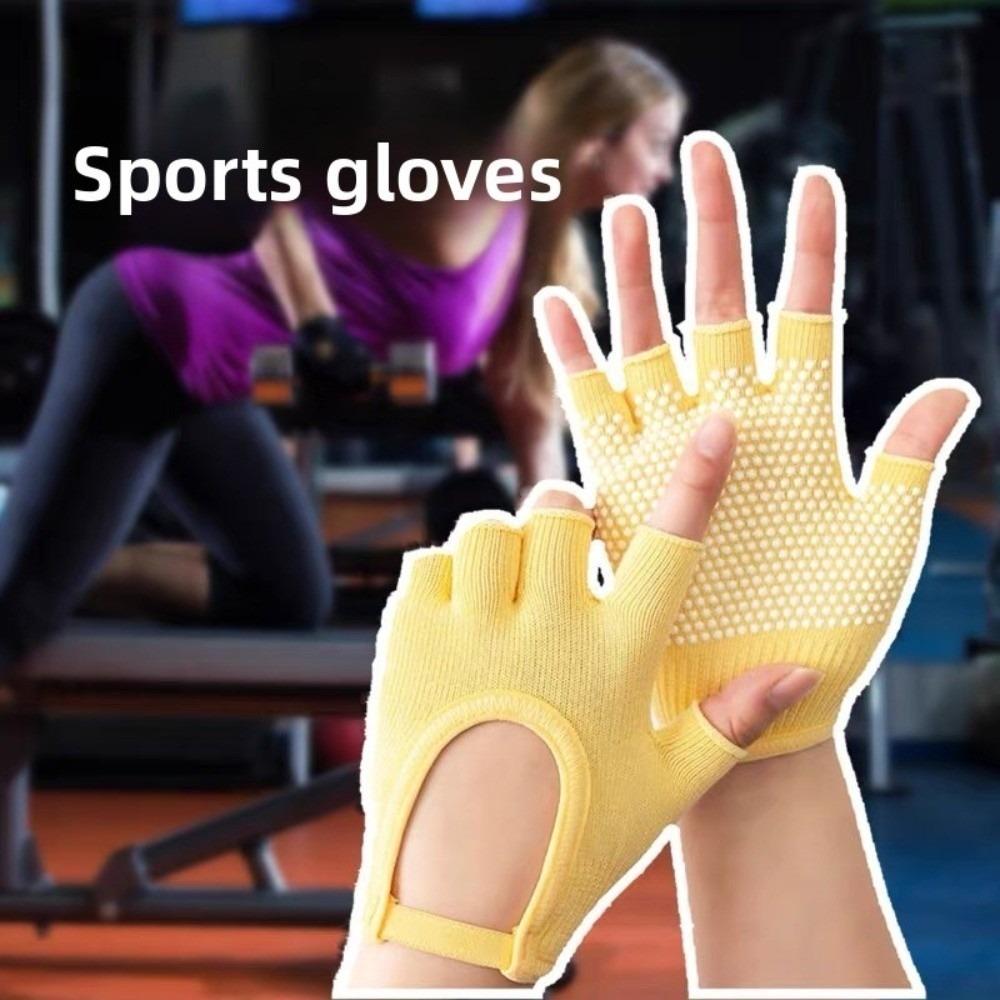Warm Pilates Gloves Antislip Sport Riding Mittens Windproof Gym Fitness Gloves  Outdoor