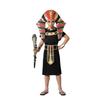 Костюм темного фараона - ATOSA - 5-6 лет - Туника, головной убор, пояс - Унисекс - Многоцветный