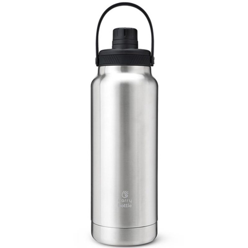 CARRY BOTTLE POLAR 970ml Stainless Steel Insulated Large Capacity Handle Tumbler Bottle 1L Stainless Steel Thermos 48 Hour Ice Preservation