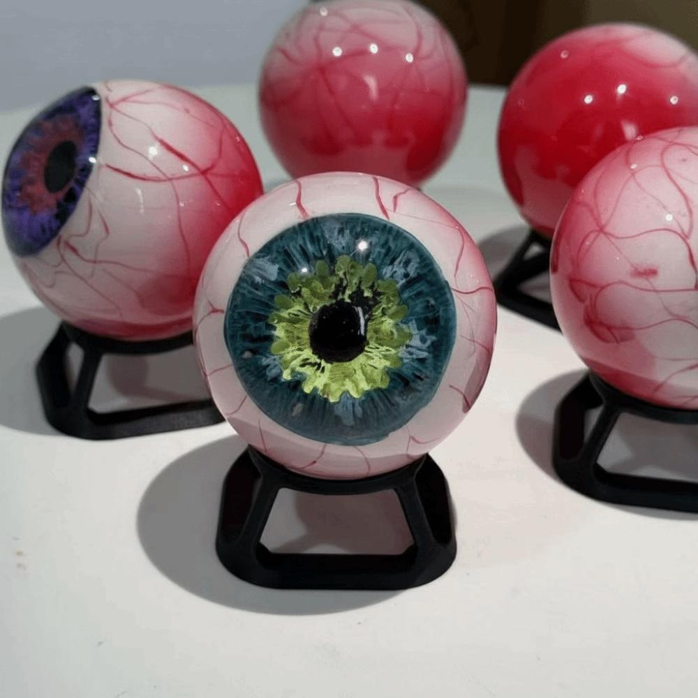 Hyper-Realistic Eyeball Ornament Resin Eyeball Decoration Desktop Decor Figurine Gothic Decor