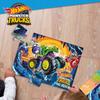 Monster trucks puzzle 24 elementy hot wheels 35 cm * 25 cm 3+