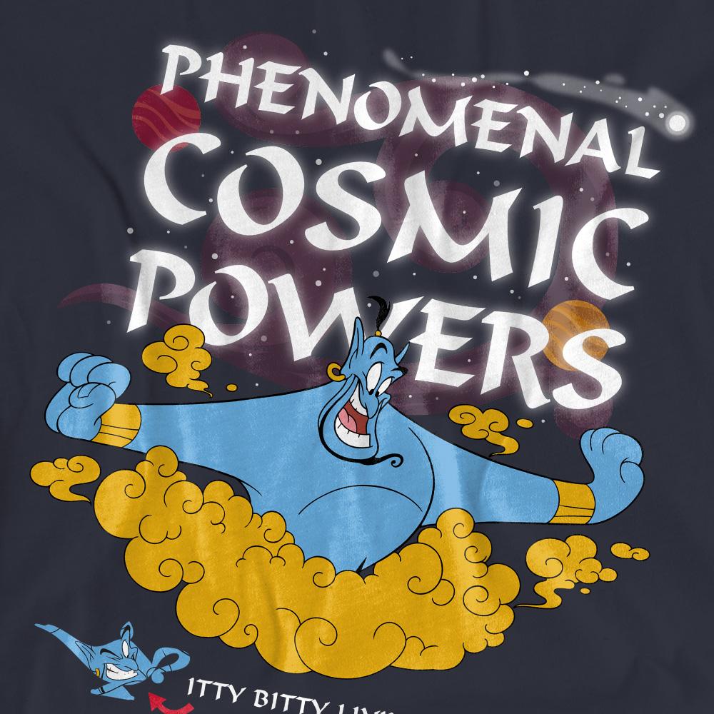 Aladdin Womens/Ladies Phenomenal Cosmic Powers Genie T-Shirt