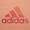 adidas Футболка Shiny Bos Gradient Logo Print Sport с круглым вырезом и коротким рукавом, женские топы, абрикосовый цвет H09749