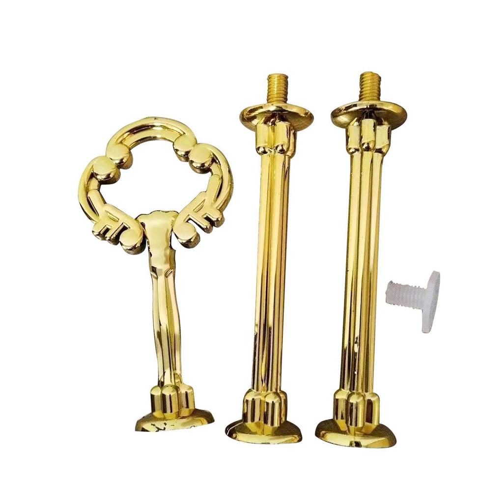 Трёхслойная тарелка для фруктов Nordic Light Luxury: Идеально подходит для гостиной, свадьбы, Рождества и десертов.