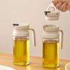 600ML Glass Oil Bottle Large Capacity Soy Sauce Dispenser Practical Cooking Oil Dispenser Kitchen