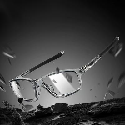 Спортивные очки Personality, сверхлегкие повседневные очки в стиле ретро с противоскользящими линзами, пластиковая оправа полной оправы, баскетбол и футбол