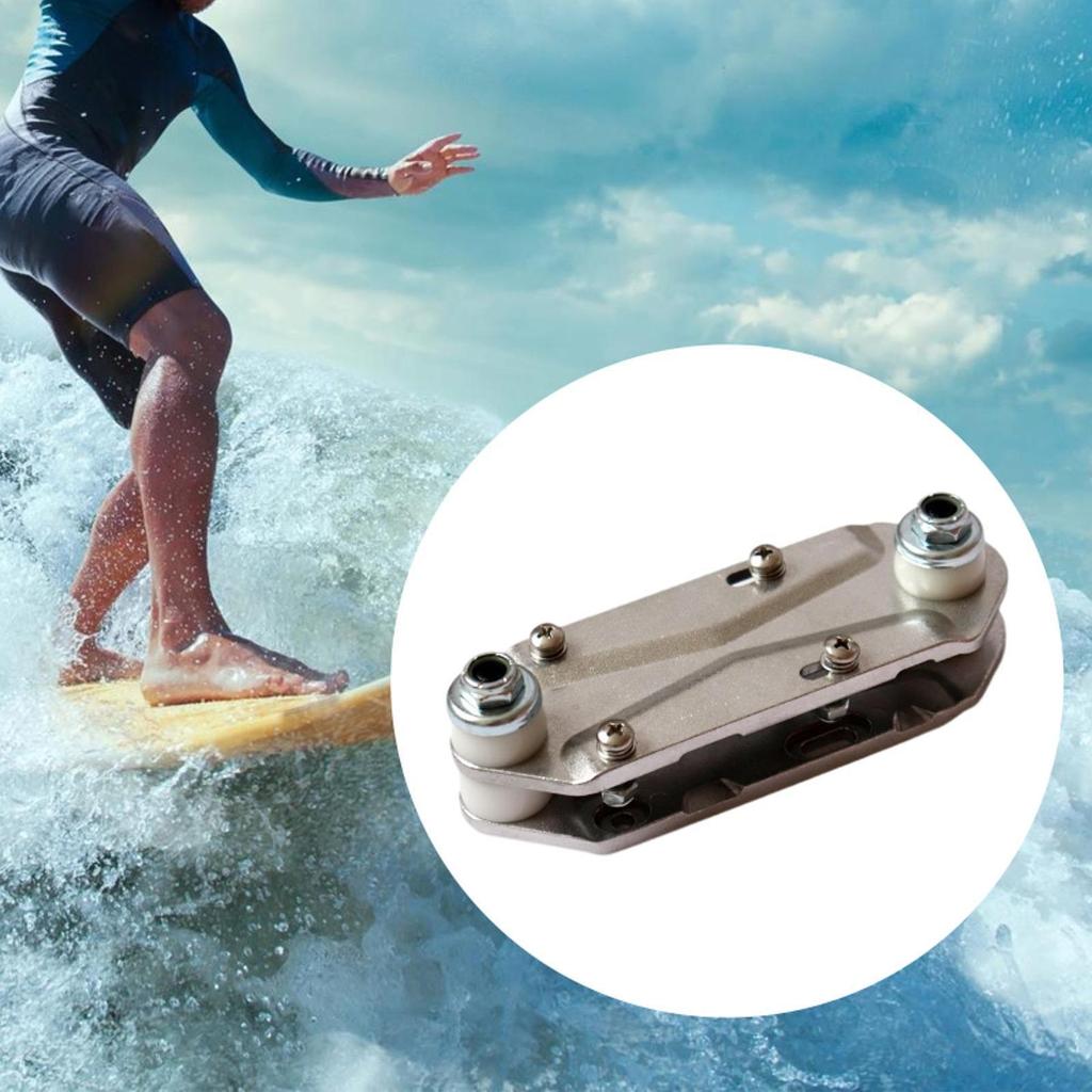 Skateboard Rails Adapter Replacement Sturdy Longboard Accessories silver