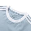 adidas ESSENTIALS Футболка с 3 полосками Женская Светло-голубая JI6979
