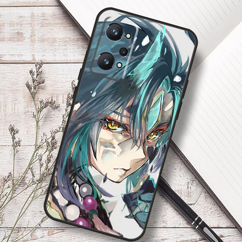 Чехол Xiao Genshin Impact для Realme GT 7 Pro 6 5 GT 6T C67 C61 C55 C53 C51 C21Y C25S C75 10 11 12 13 14 Pro Plus