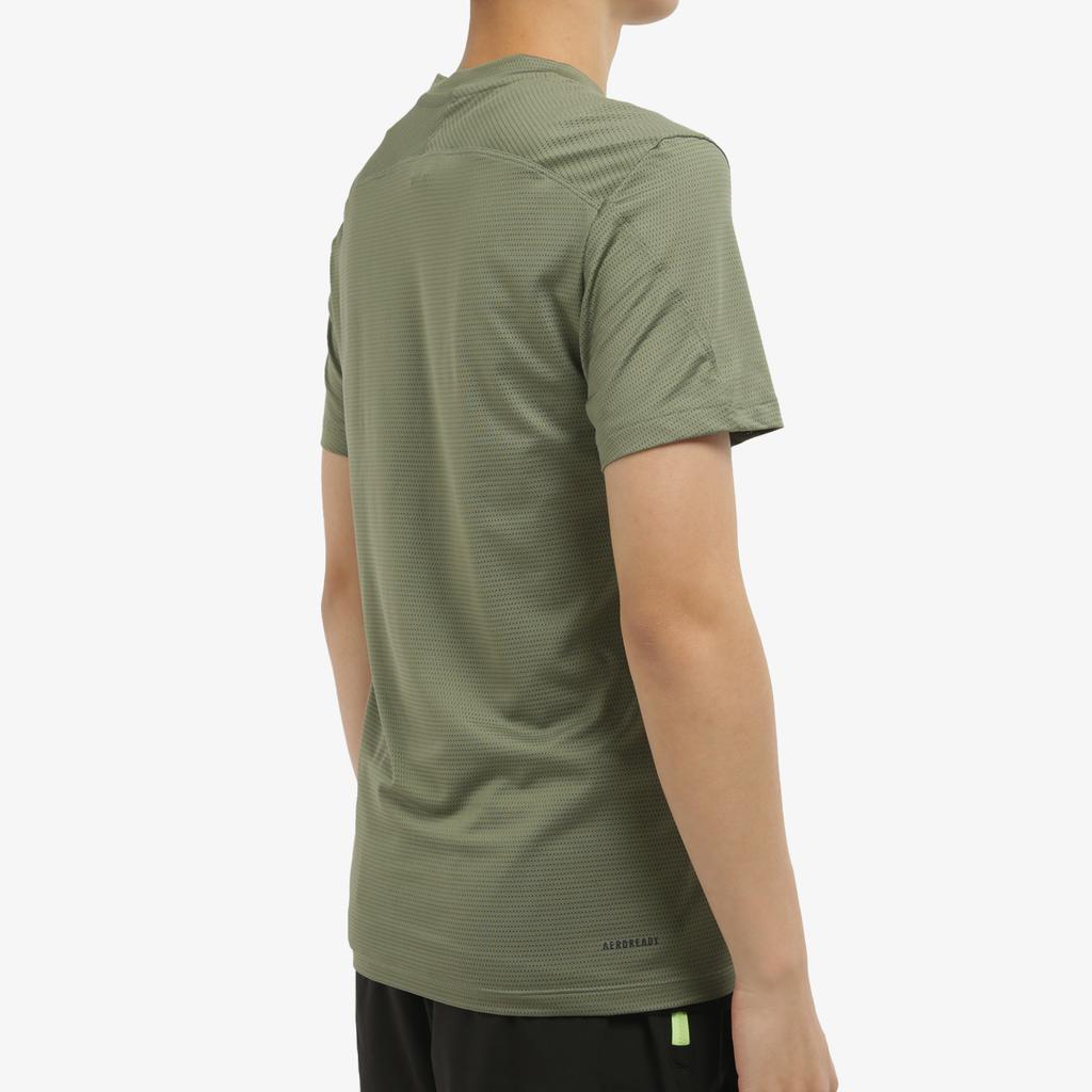 adidas Kenta Rise Training Tee с коротким рукавом Мужские топы Legacy-Green GM5069