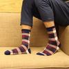 Men Business Sport Style Argyle Pattern Crew Cotton Dress Socks Multi Color