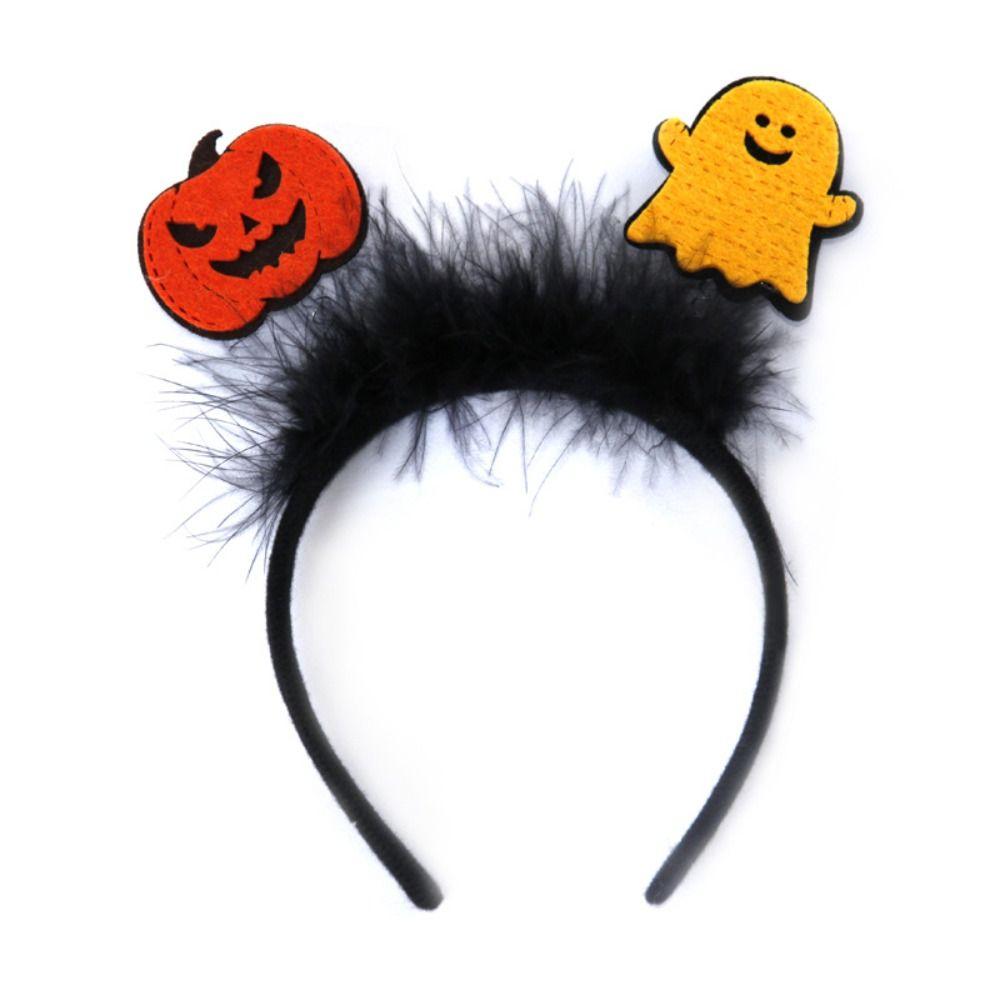 Spider Halloween Hairband Cartoon Ghost Headband Cute Pumkin Hairband  Halloween Party