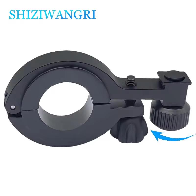 Держатель для велосипедного фонаря, передний кронштейн для велосипедного фонаря из алюминиевого сплава, легкий кронштейн для крепления велосипедного фонаря, портативные аксессуары для велосипеда