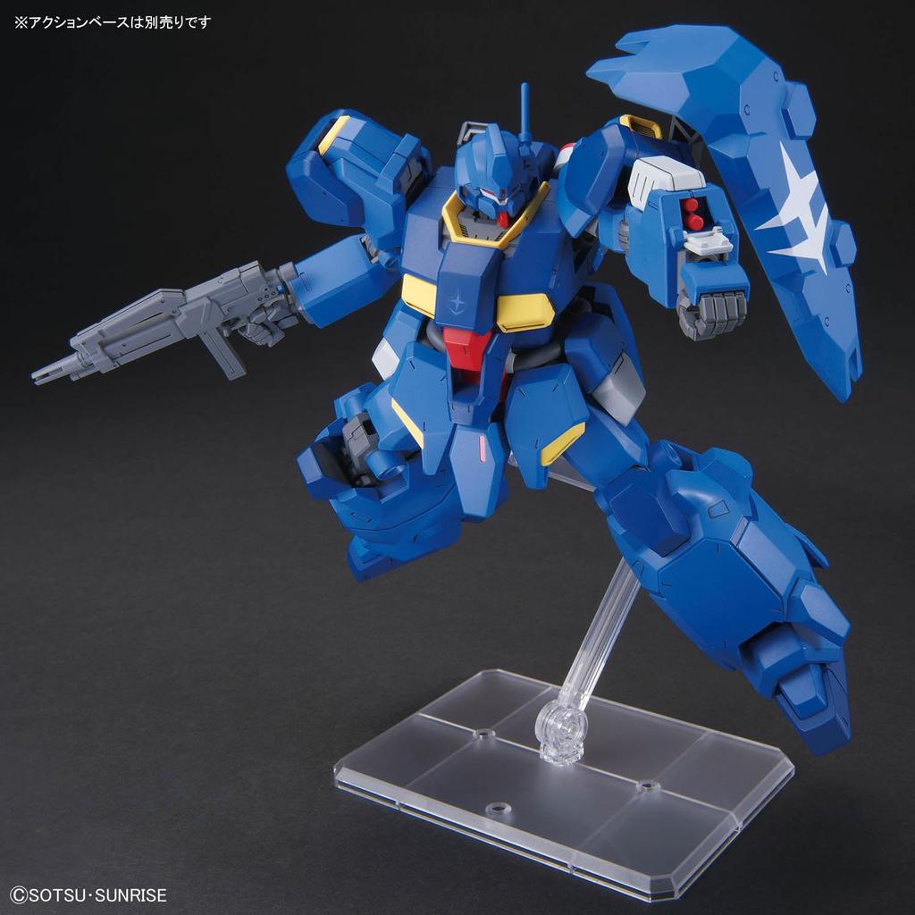 BANDAI SPIRITS HG Mobile Suit Gundam Flash Gustav Karl 00 Type Scale Plastic Model Kit Hathaway's 1/144 (Pre-colored)