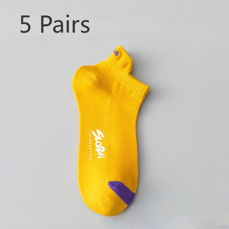 5 пар мужских летних тонких хлопковых носков Beri Beri, впитывающих пот, антисептических