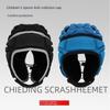Регулируемый детский шлем для катания на коньках: Дышащий, мягкий защитный шлем для катания на роликах и вратарской игры