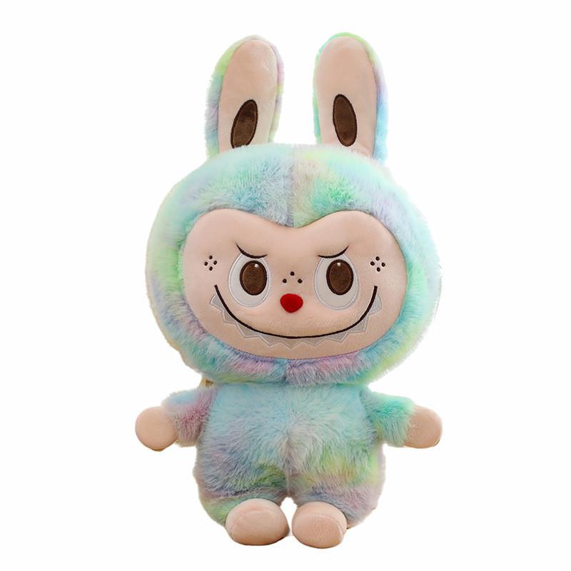 Labubu Plush Toy With Colorful Design Soft Stuffed Animal For Kids Birthday Gift Special Characters Included